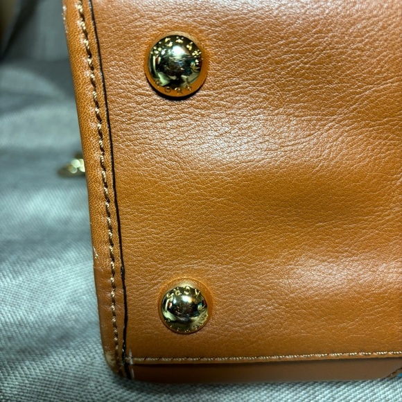 🔥SALE! Michael Kors Hamilton Canvas Striped Large North South Tote - Picture 12 of 15